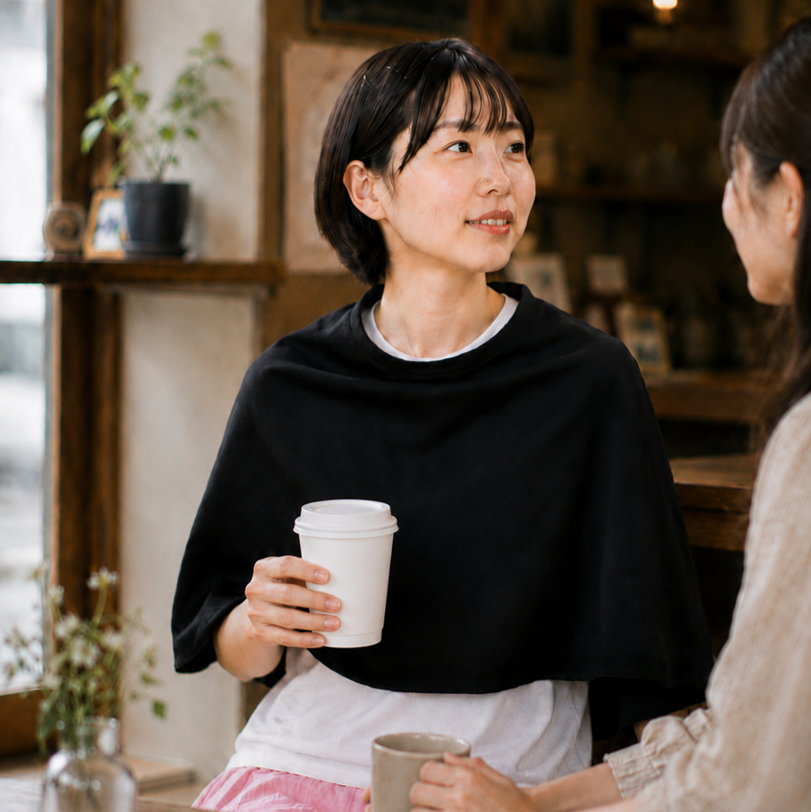 手臂吊帶斗篷