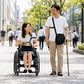 【サンプル貸出】車いすでも杖歩行でも使えるスリングバッグ