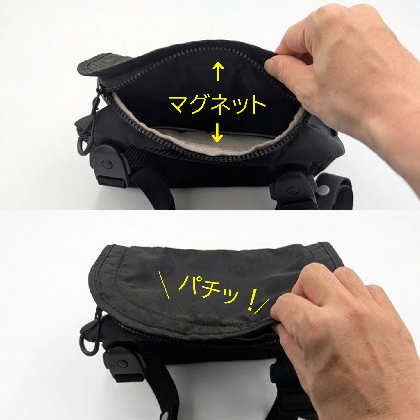 【サンプル貸出】車いすでも杖歩行でも使えるスリングバッグ